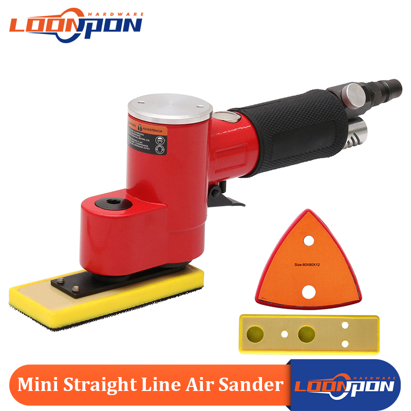 Random Orbital Sander - Loonpon Mini Straight Line Air Sander