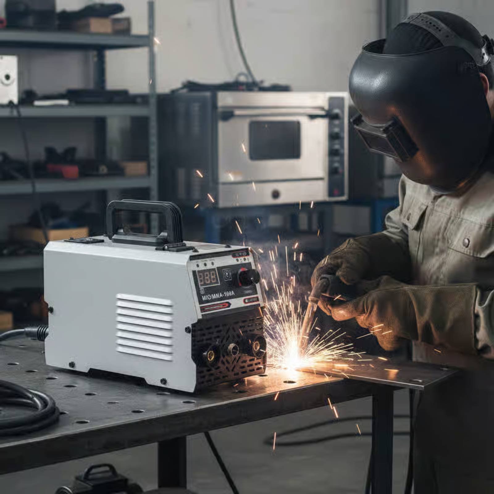Power X Tools And Machinery - Portable MIG MMA Welder Lightweight MIG
