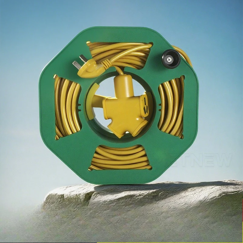 Power Tools Storage - Premium Hose Reels Take-Up Artifact Garden