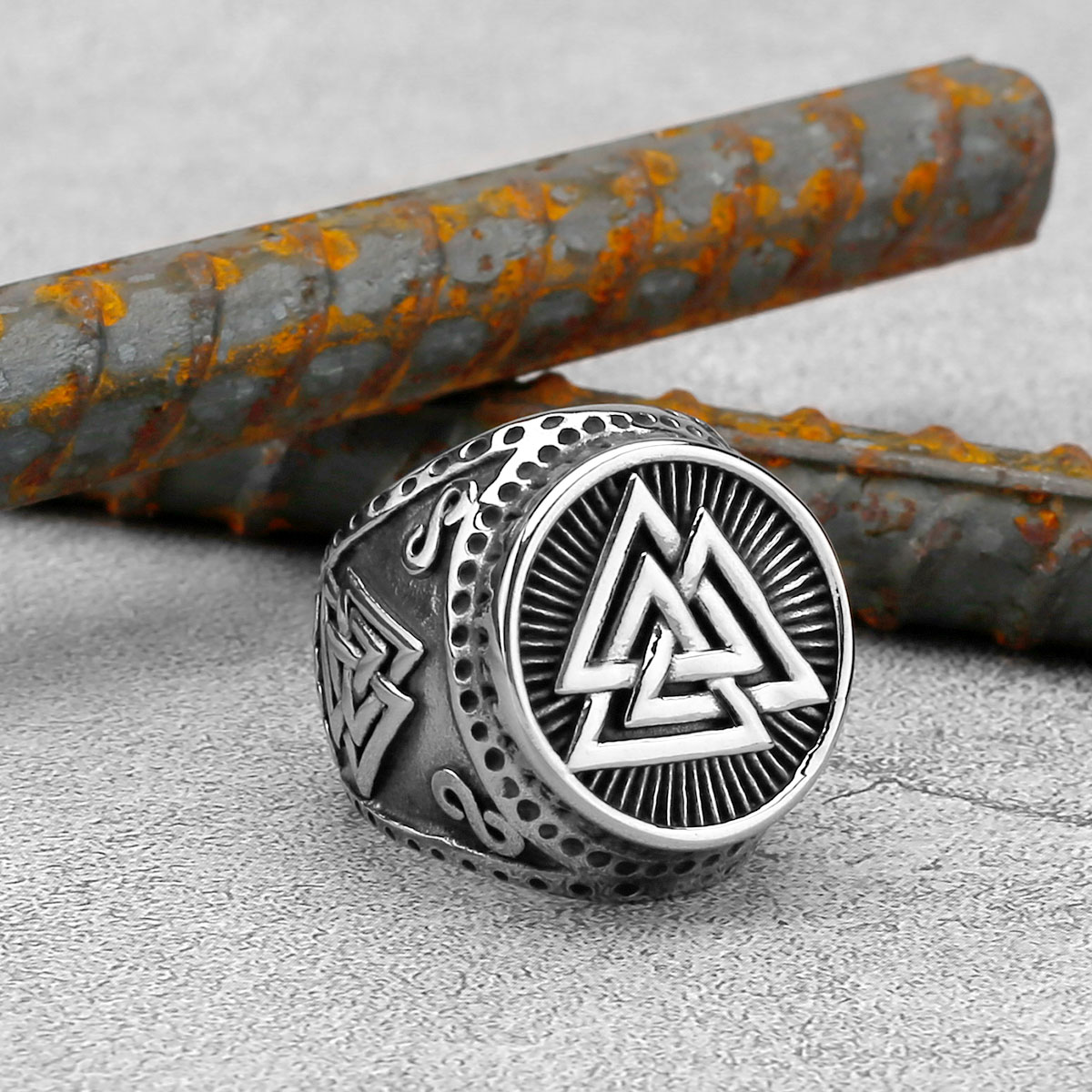 Power Tools Logo - European and American Viking Odin Triangle