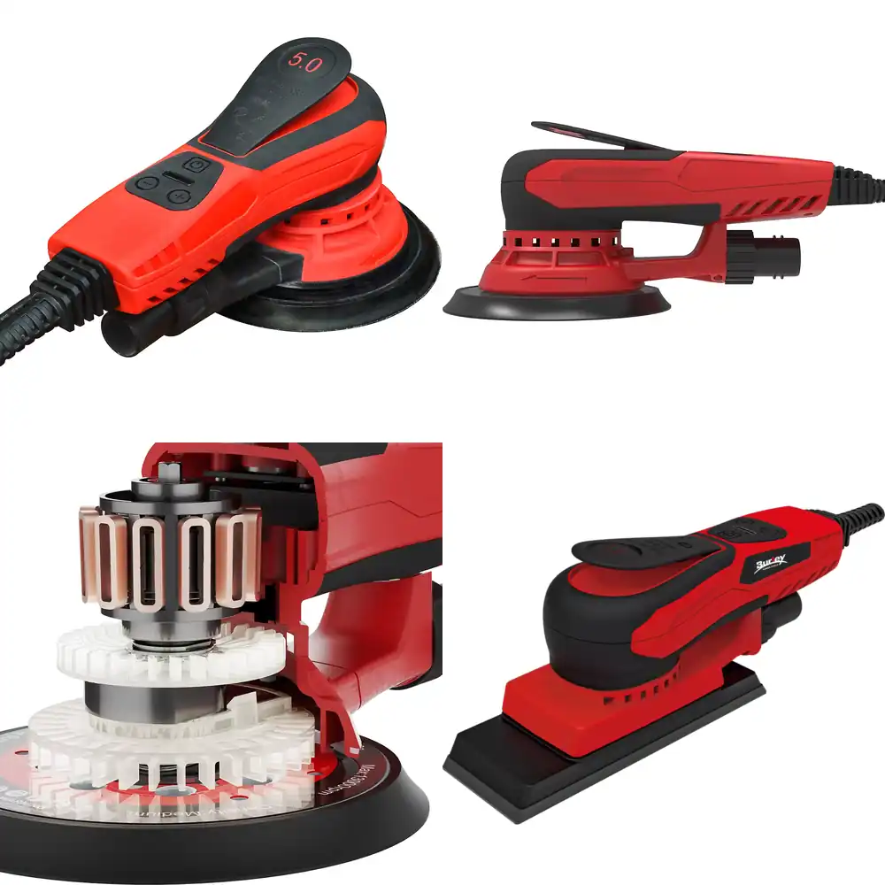 Random Orbital Sander - Burley 150mm DIY Industrial Brushless Electric