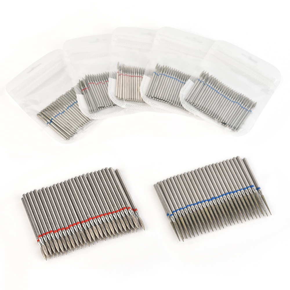 Power Tools Jobs - 50Pcs Diamond Milling Cutter For Manicure