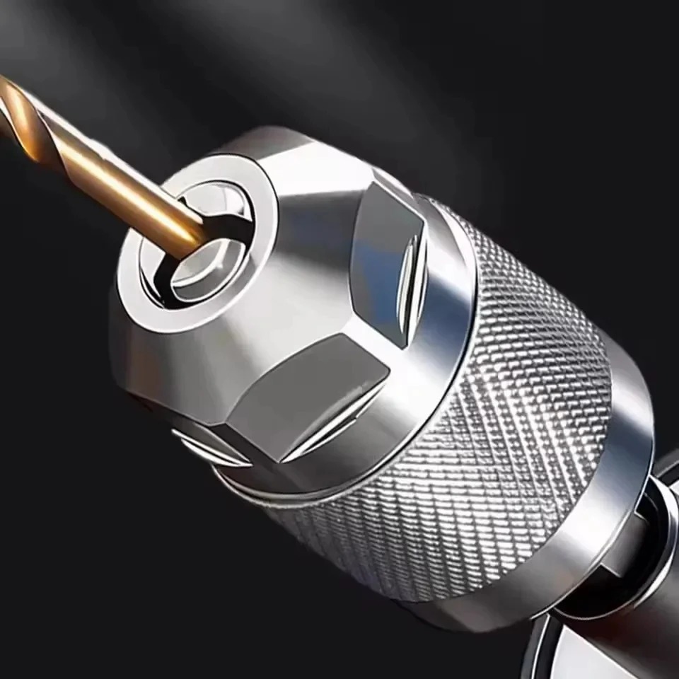 Power Tools Jobs - 3-Jaw Keyless Drill Chuck Adapter 1.5-6.5mm