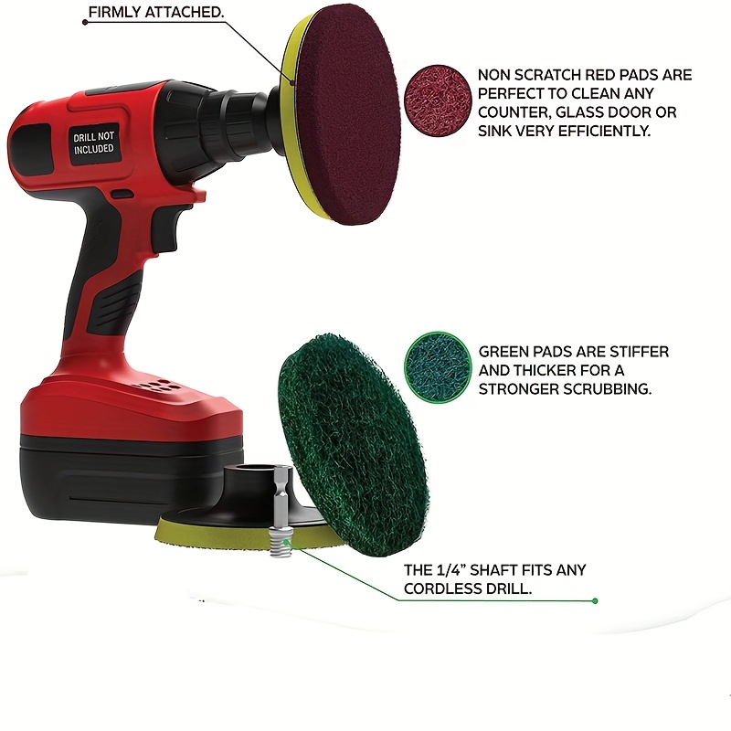 Car Electric Drill Brush Kit E - Power Tools Jobs 评论和价格