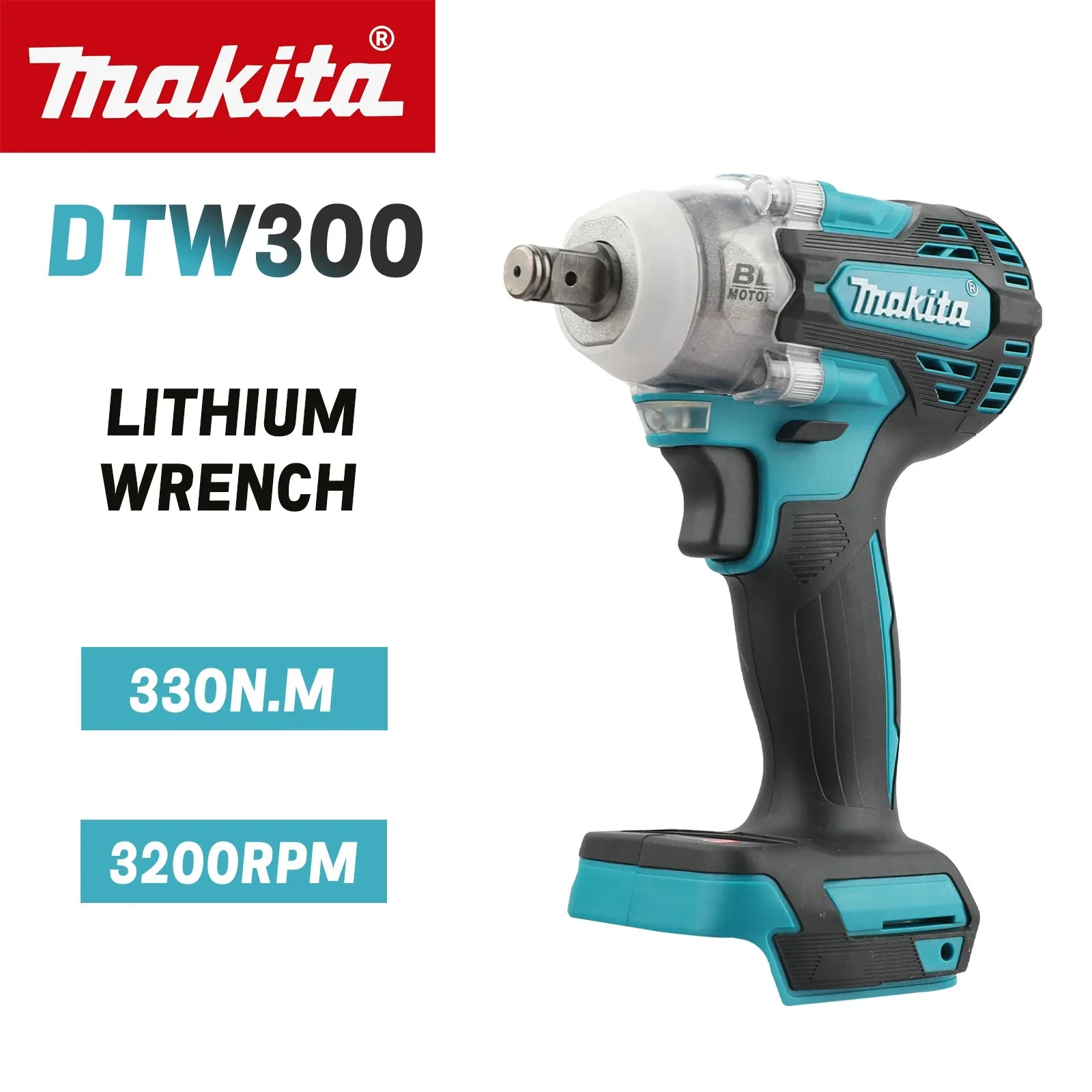 Brushless Makita DTW300 Batter - Power Tools Impact Wrench 评论和价格