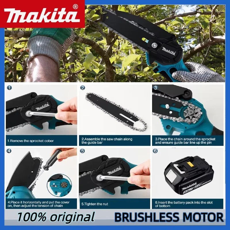 Makita 6 Inch Chain Saw 18V El - Power Tools Garden 评论和价格