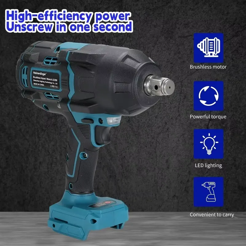 Heimerdinger 1600N cordless Br - Power Tools Impact Wrench 评论和价格