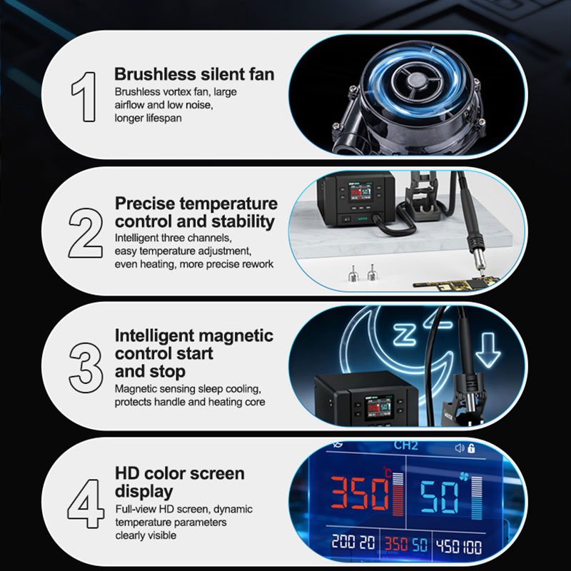 QUICK K8 Pro Intelligent Hot A - Power Tools Pro 评论和价格