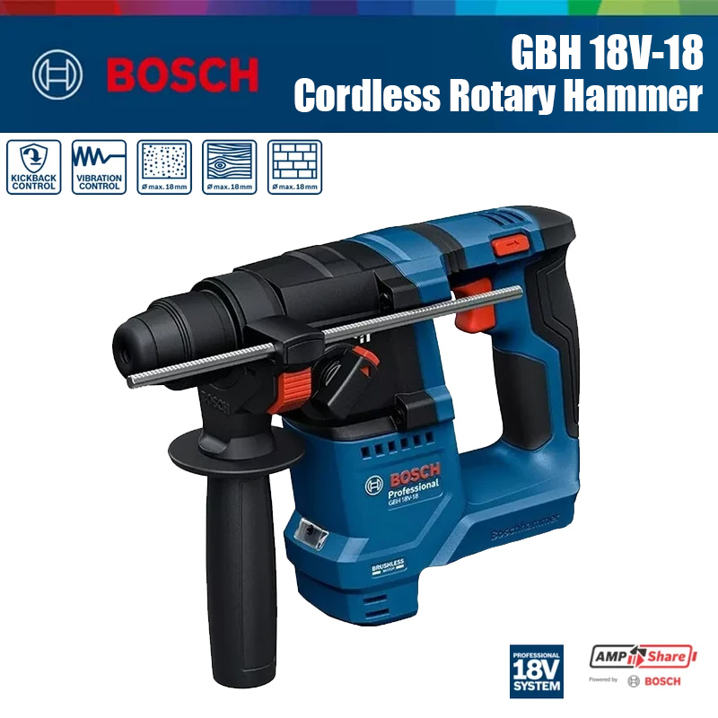 Bosch GBH 18V-18 Cordless Rota - Power Tools Bosch 评论和价格