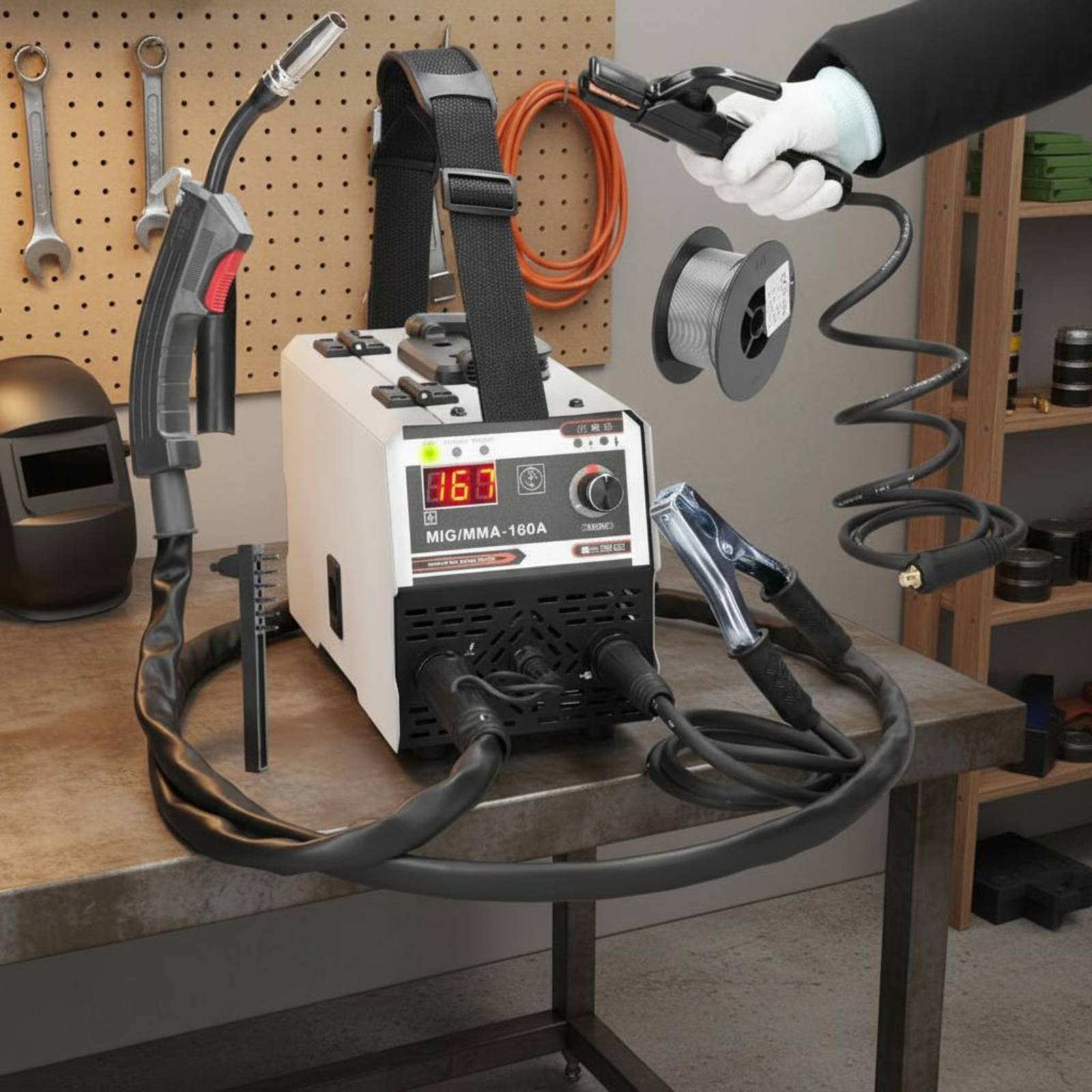 Portable MIG MMA Welder Lightw - Power X Tools And Machinery 评论和价格