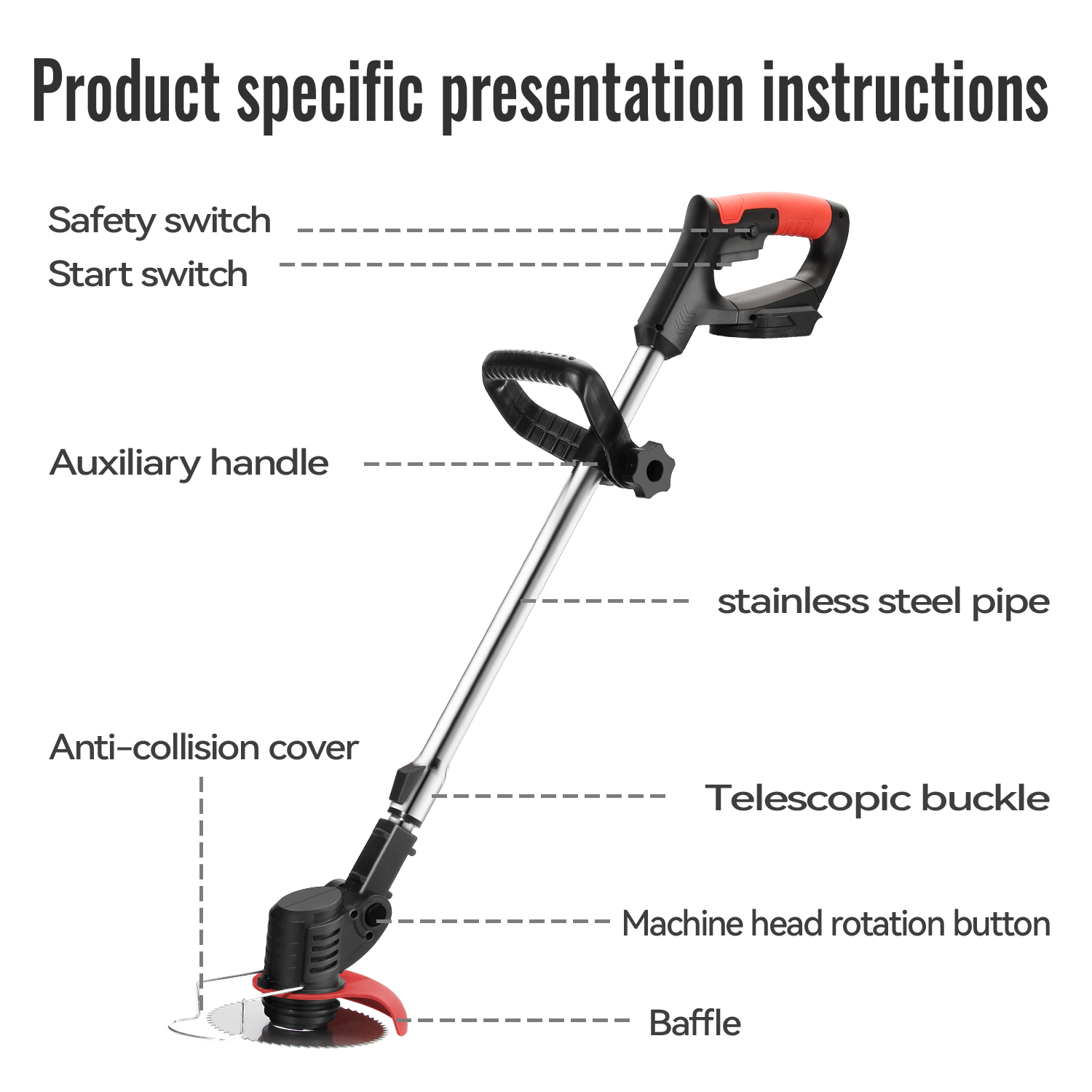 Lithium Electric Grass Trimmer - Power Tools Garden 评论和价格