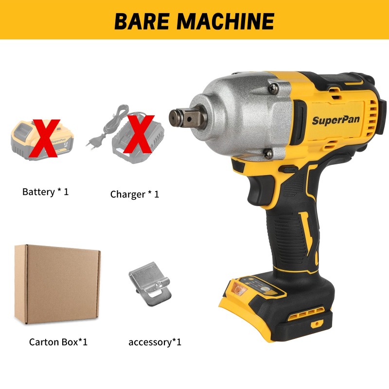 Brushless Cordless Impact Wren - Power Tools Impact Wrench 评论和价格