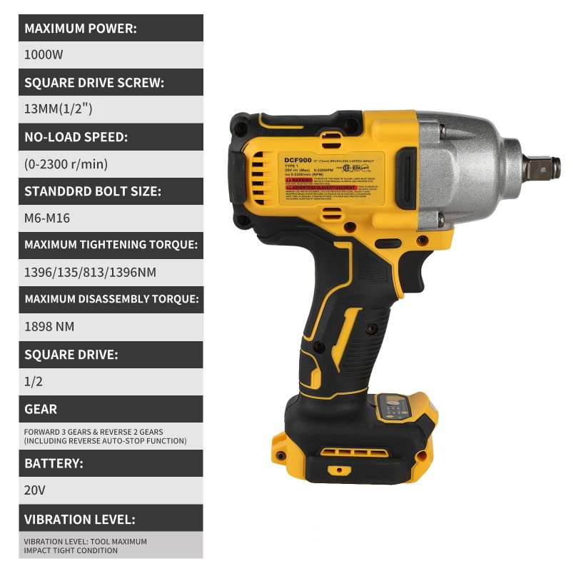Brushless Cordless Impact Wren - Power Tools Impact Wrench 评论和价格