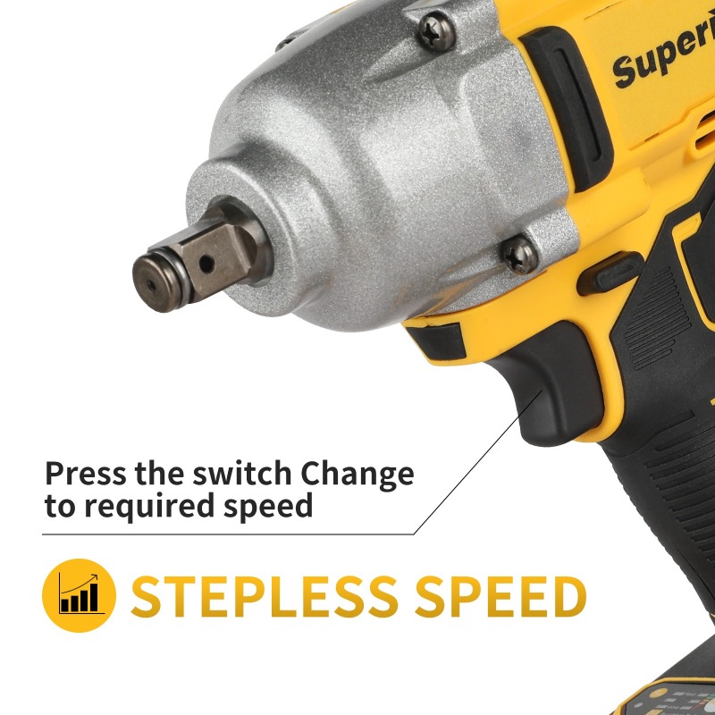 Brushless Cordless Impact Wren - Power Tools Impact Wrench 评论和价格