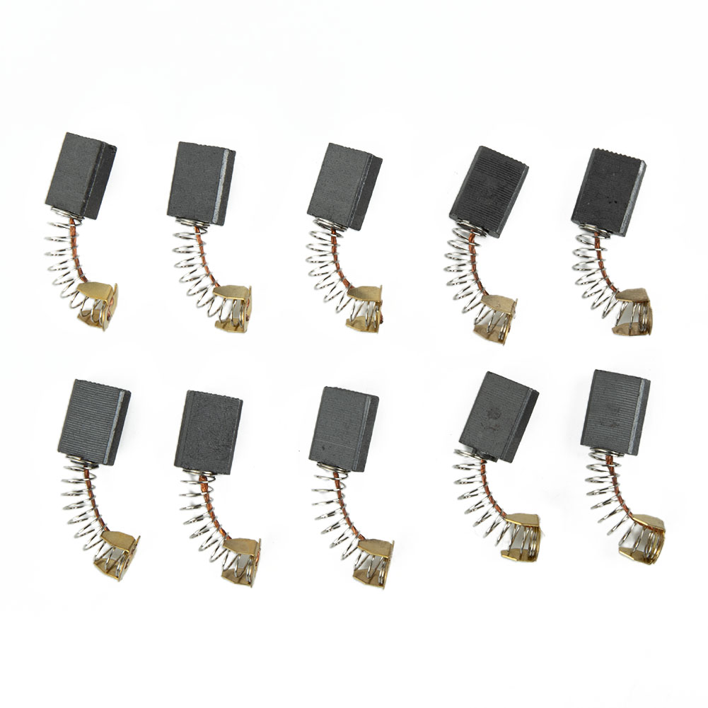 10pcs Carbon Brushes 6 mm x 10 - Power X Tools And Machinery 评论和价格
