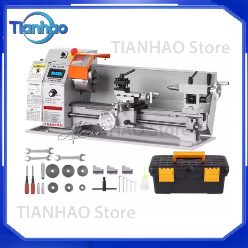 7'' x 16'' Metal Lathe Machine - Power X Tools And Machinery 评论和价格