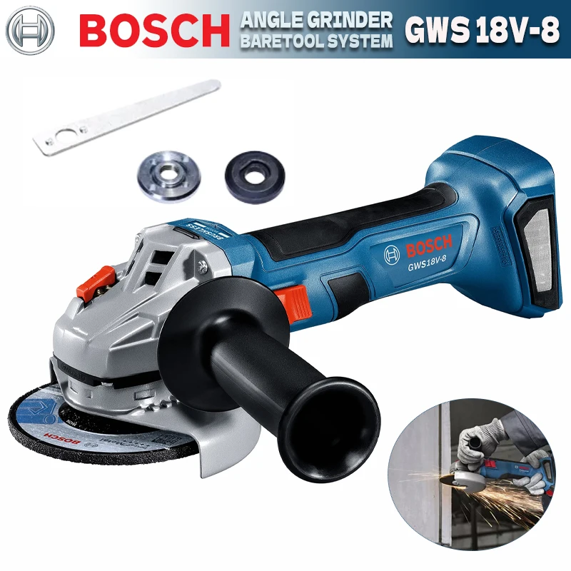 BOSCH GWS 18V-8 Cordless Angle - Power Tools Bosch 评论和价格
