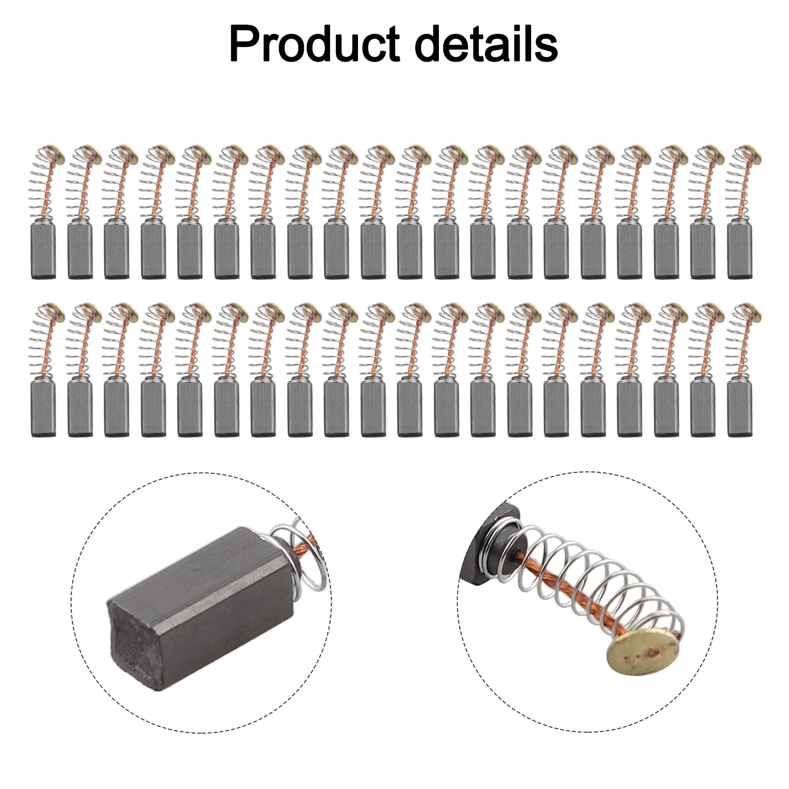 40Pcs Carbon Brushes Power Too - Power X Tools And Machinery 评论和价格