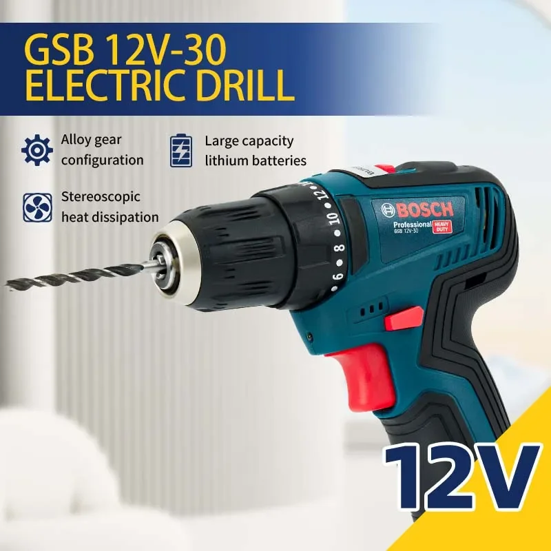 Bosch-GSB 12V-30 Professional  - Power Tools Bosch 评论和价格