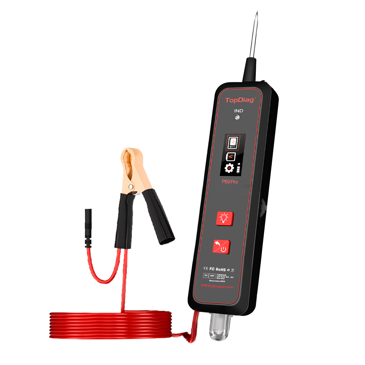 P50 PRO Car Circuit Tester Pow - Power Tools Pro 评论和价格