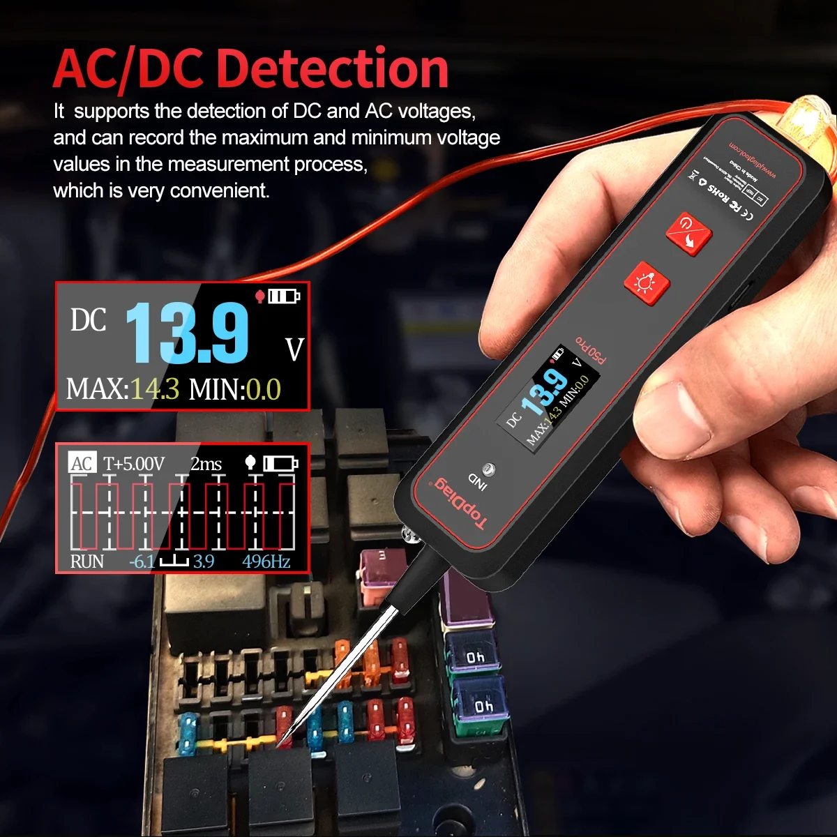 Topdiag P50pro JDiag Mini Osci - Power Tools Pro 评论和价格