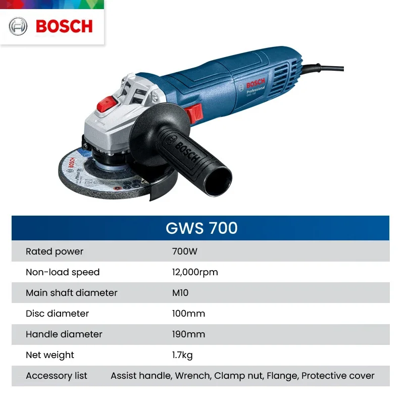 Bosch GWS700 Electric Angle Gr - Power Tools Bosch 评论和价格