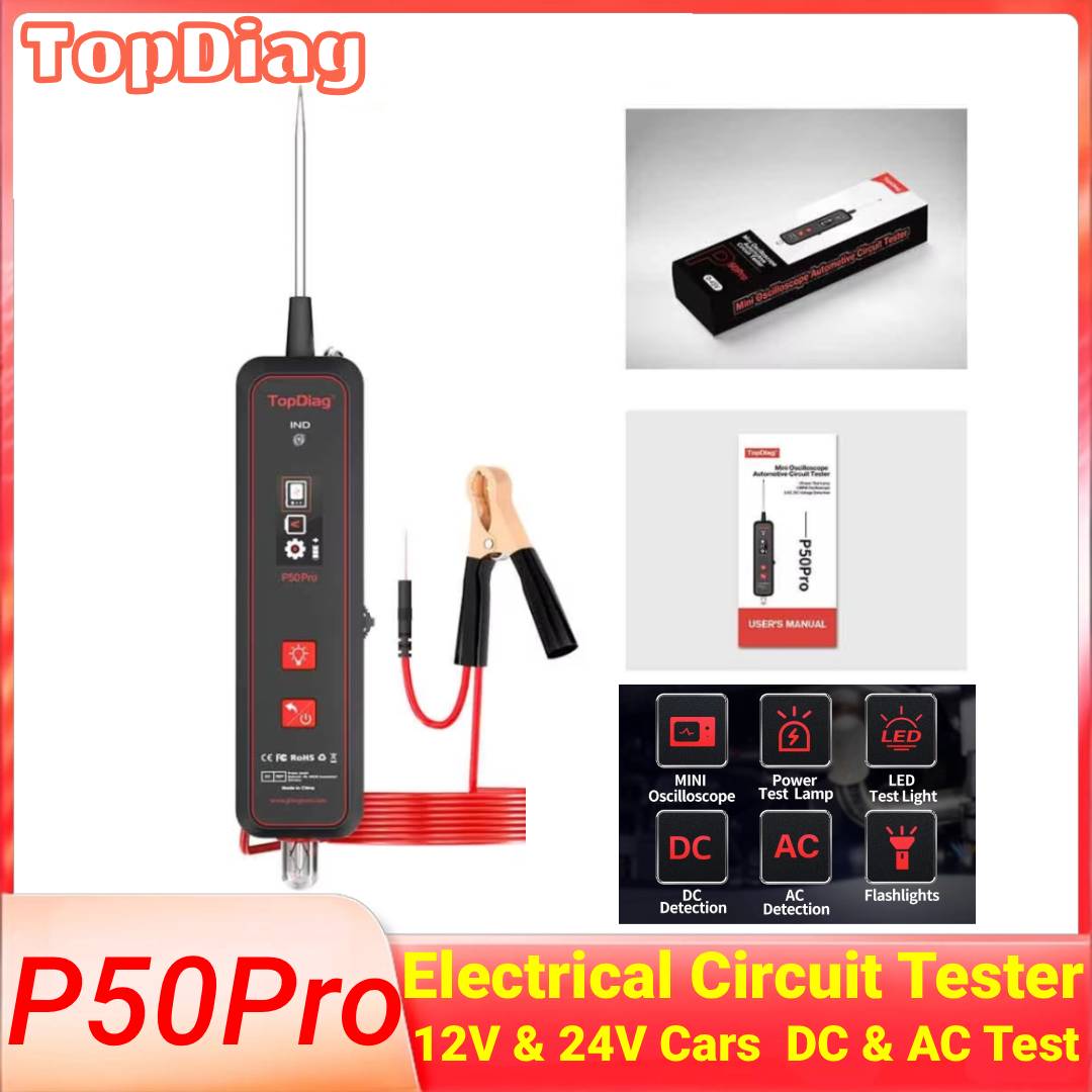 Topdiag P50 Pro Automotive Cir - Power Tools Pro 评论和价格