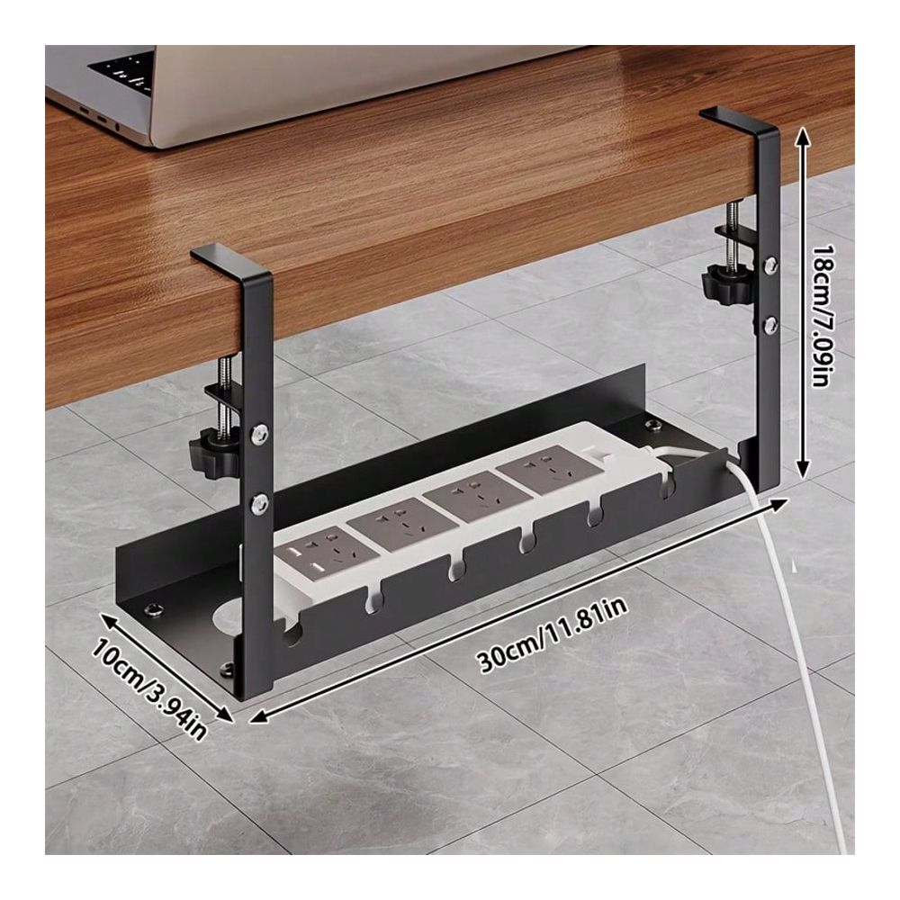 Desktop Cable Management Tray, - Power Tools Storage 评论和价格