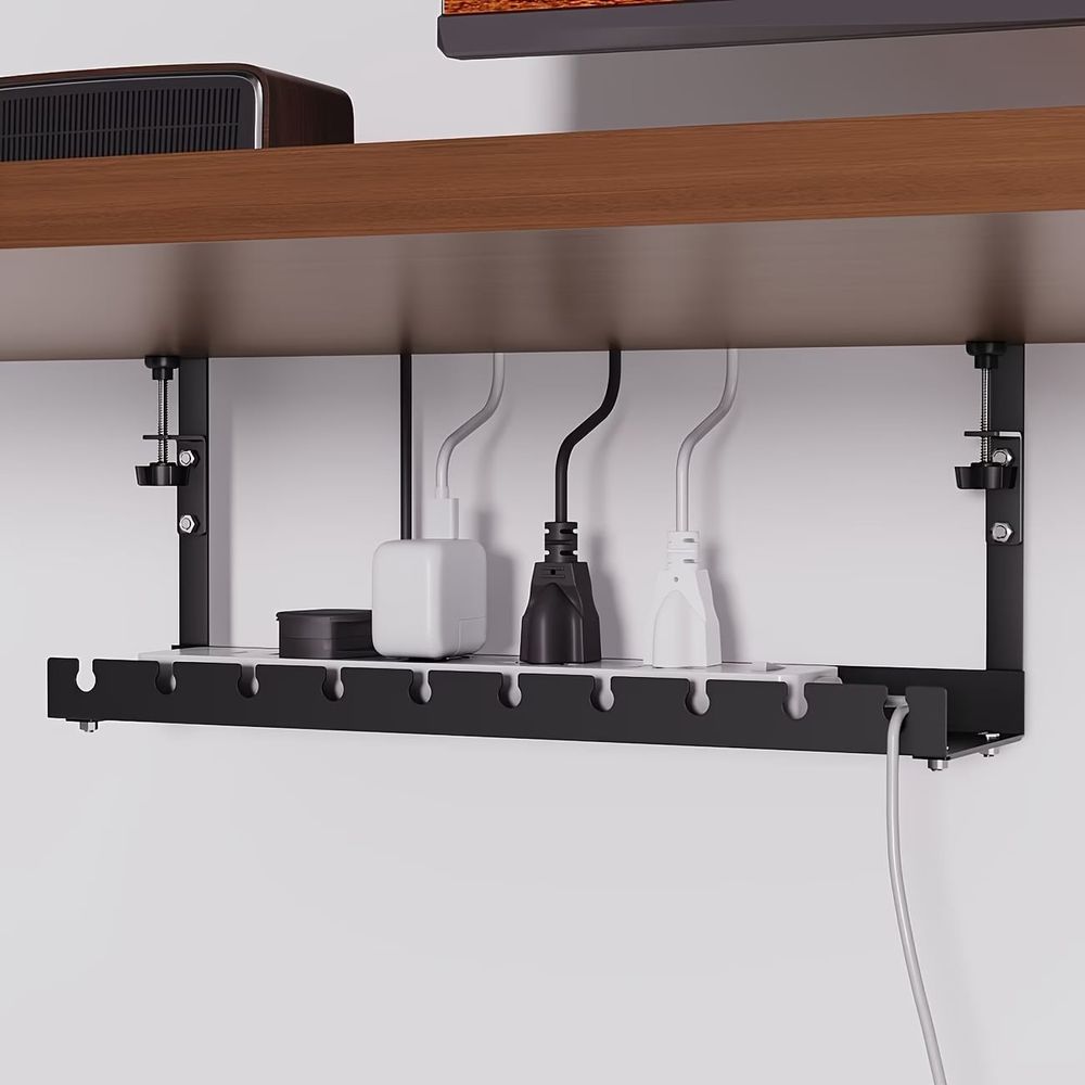 Desktop Cable Management Tray, - Power Tools Storage 评论和价格