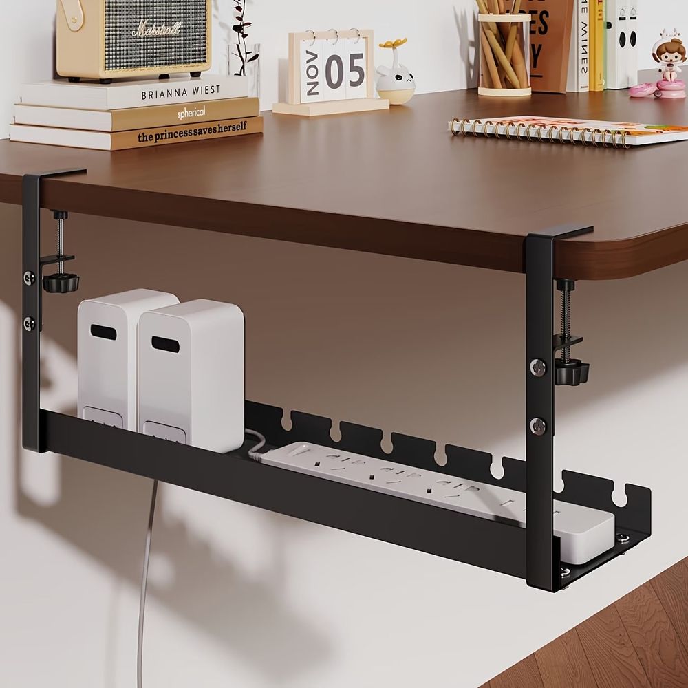 Desktop Cable Management Tray, - Power Tools Storage 评论和价格