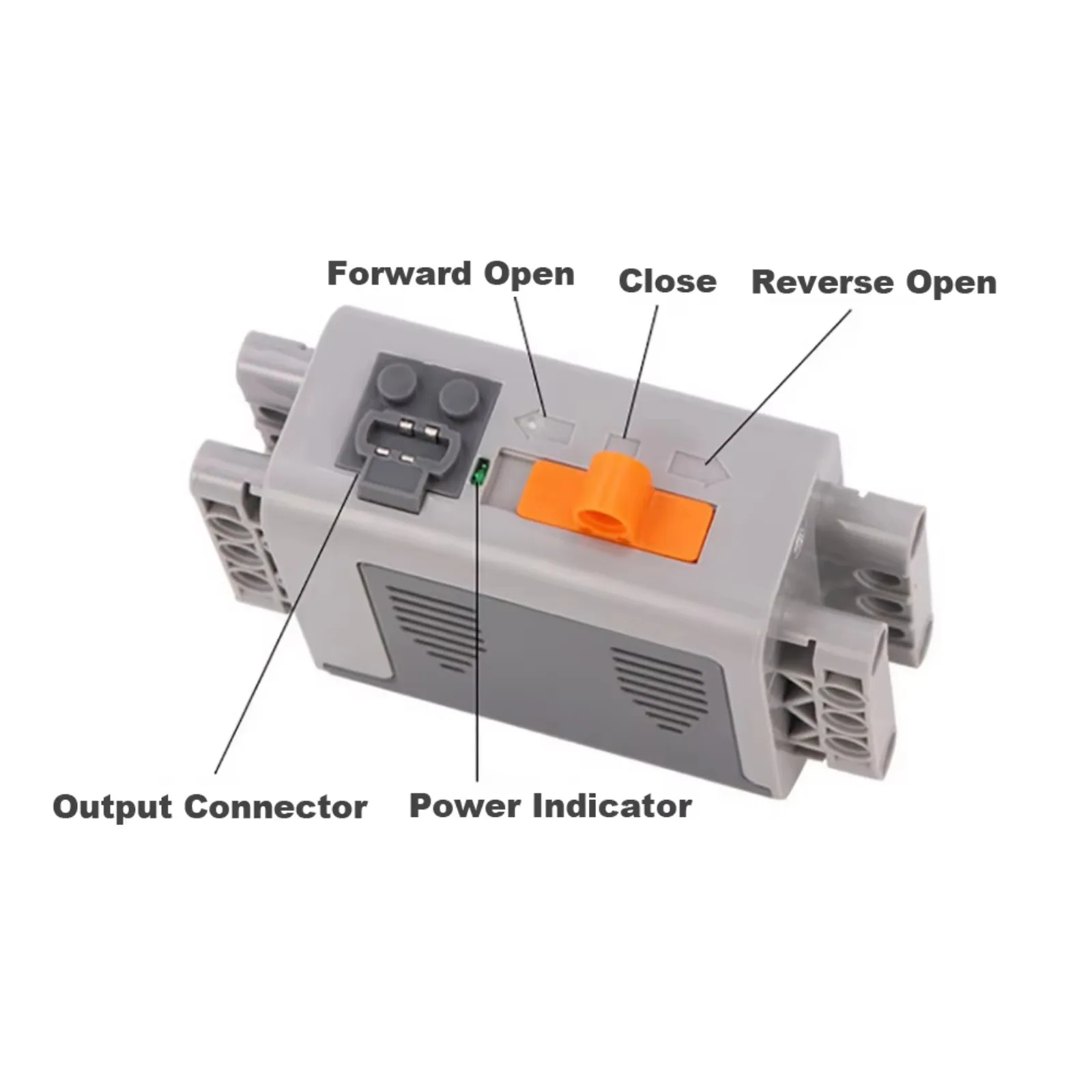 8881 AA Battery Box Case MOC P - Power Tools Storage 评论和价格