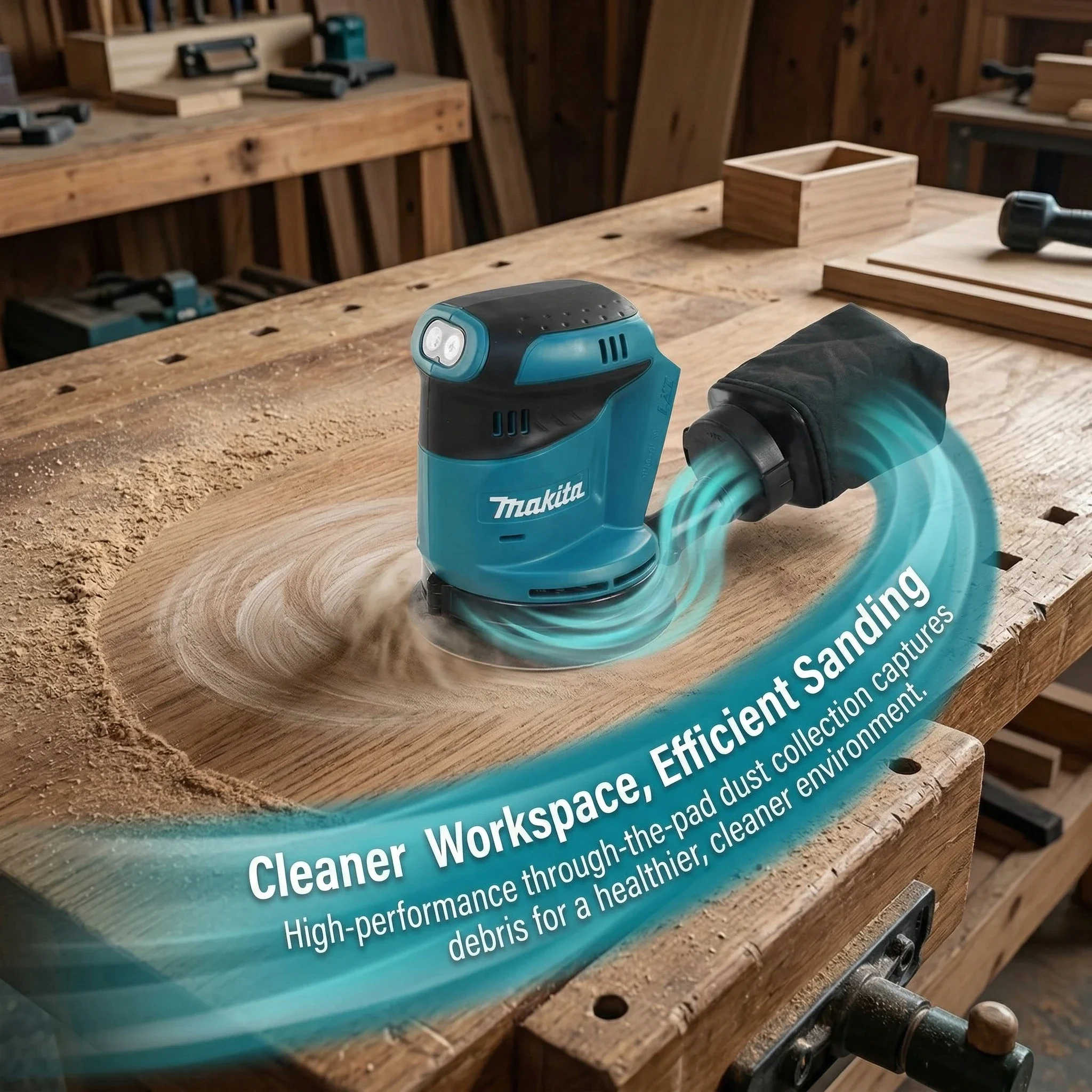 Makita DBO180Z 18V Brushless C - Random Orbital Sander 评论和价格