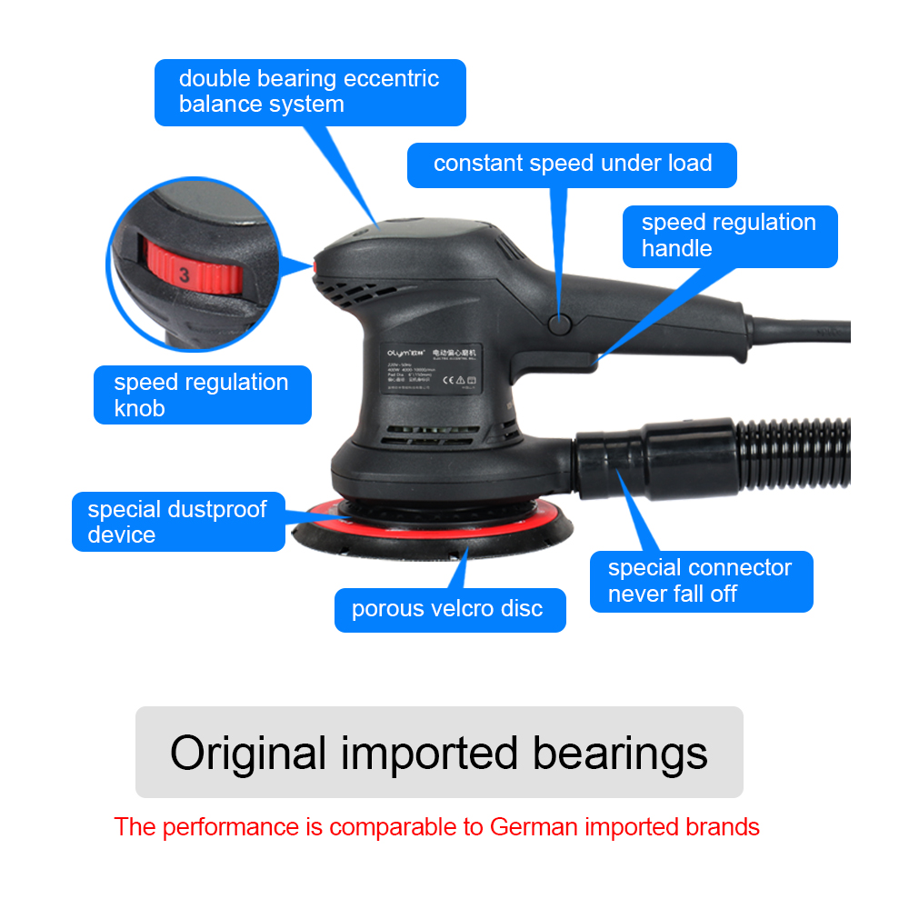 HONGMAI Orbit 3Mm Central Vacu - Random Orbital Sander 评论和价格