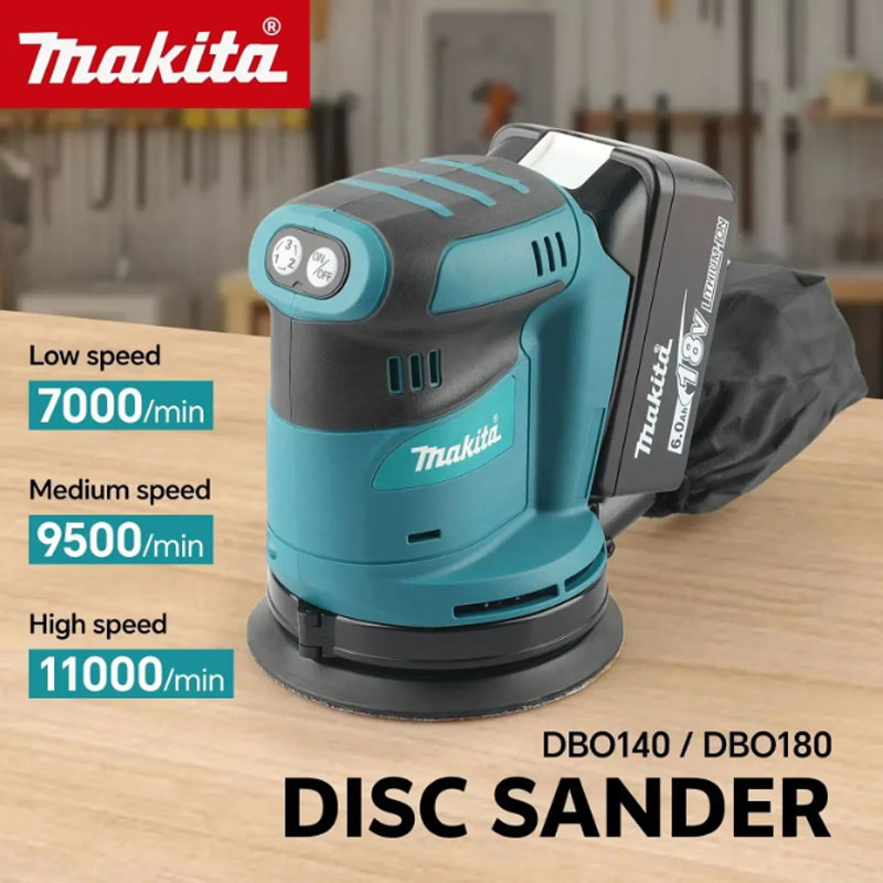 Makita DBO180Z 18V Brushless C - Random Orbital Sander 评论和价格