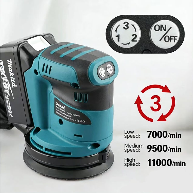 Makita DBO180Z 18V Brushless C - Random Orbital Sander 评论和价格