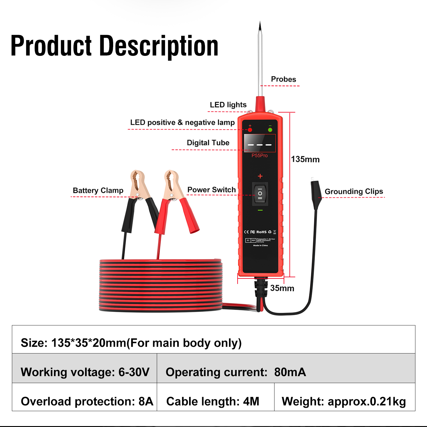 Topdiag P55 Pro Auto Electrica - Power Tools Pro 评论和价格