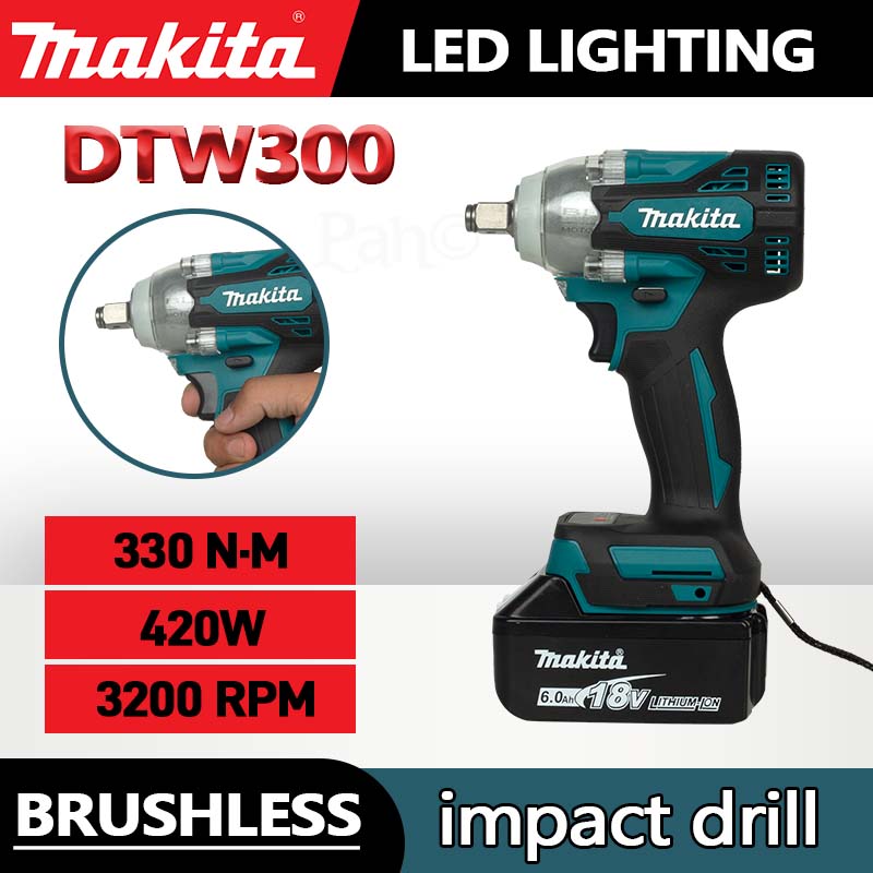 MAKITA DTW300Z Brushless lithi - Power Tools Impact Wrench 评论和价格