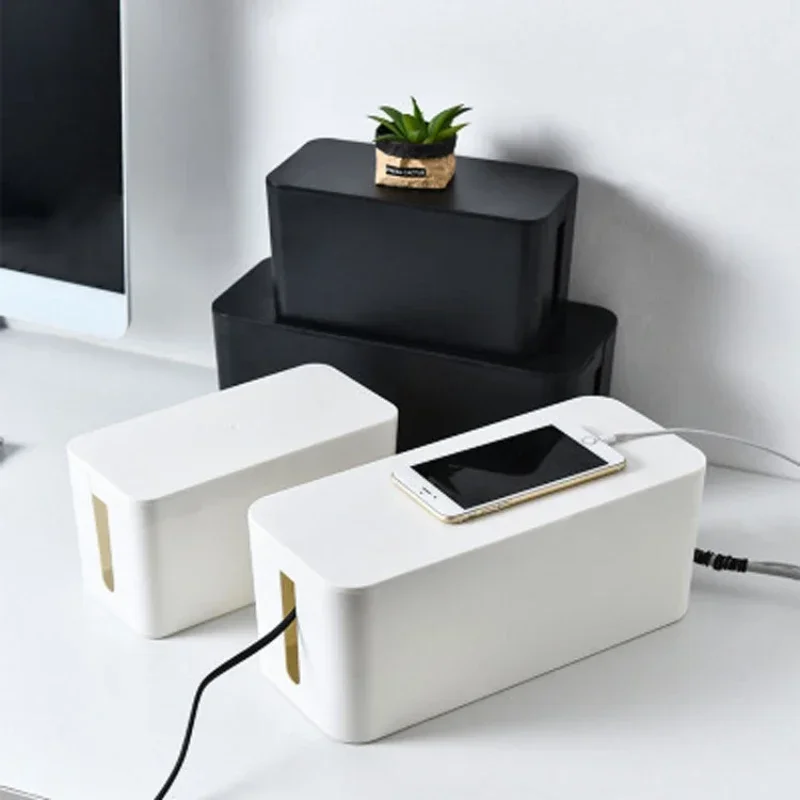 Cable Storage Box Desktop Powe - Power Tools Storage 评论和价格