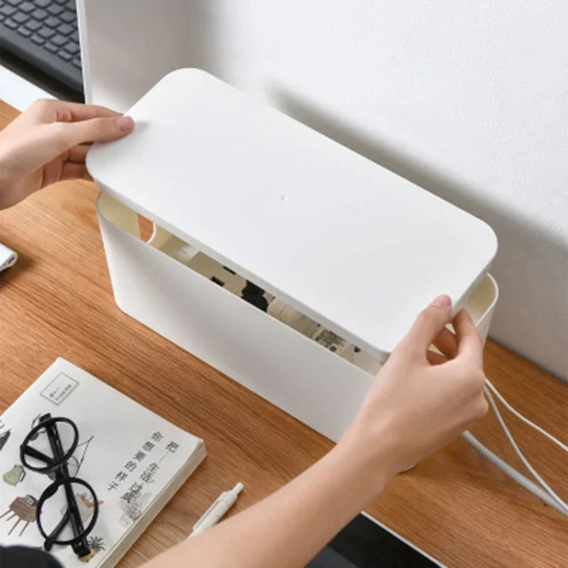 Cable Storage Box Desktop Powe - Power Tools Storage 评论和价格