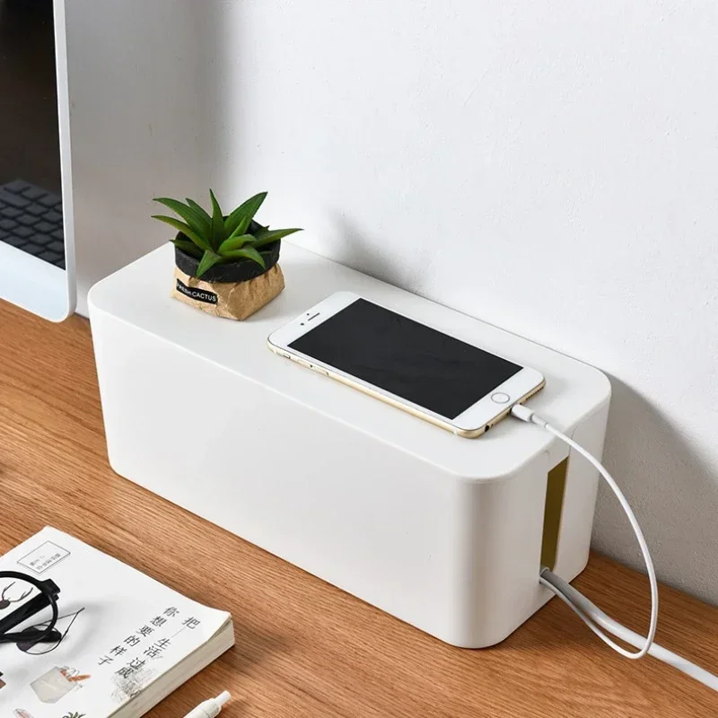 Cable Storage Box Desktop Powe - Power Tools Storage 评论和价格