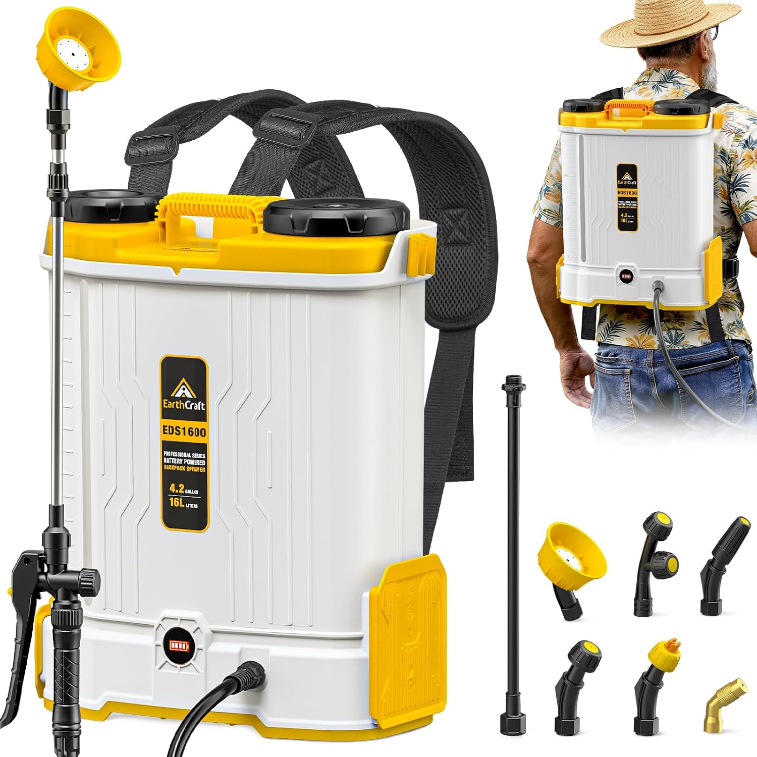 4.2 Gal Battery Powered Backpa - Power Tools Garden 评论和价格