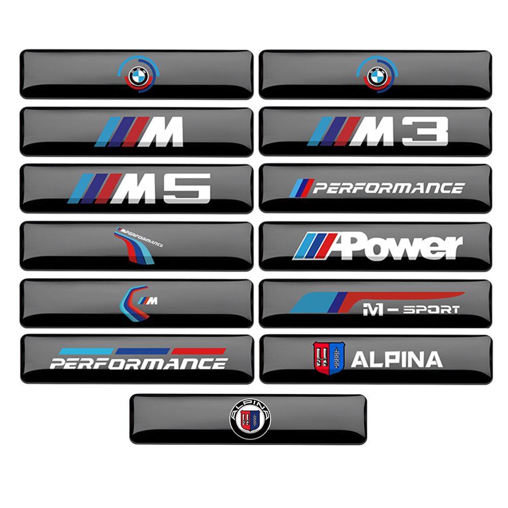 10pcs 3D Epoxy Car Interior Ex - Power Tools Logo 评论和价格