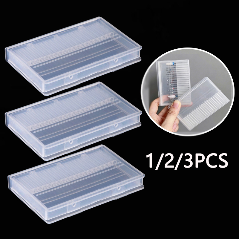 1/2/3PCS 20 Slots Clear Nail D - Power Tools Holder 评论和价格