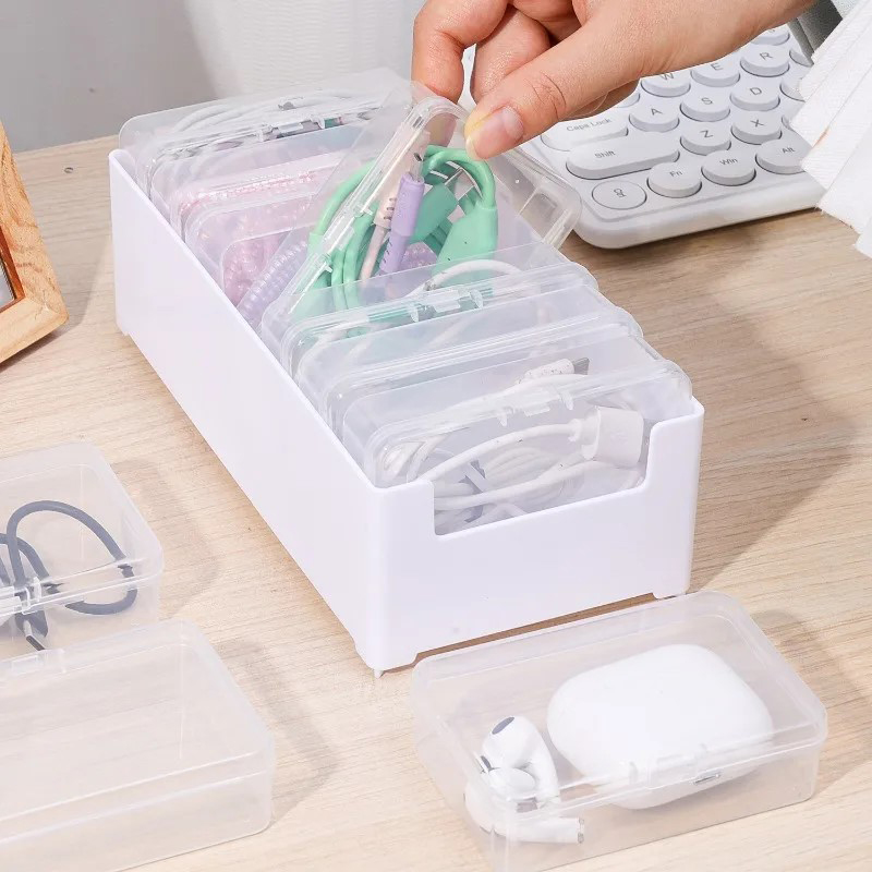 7 In 1 Clear Data Cable Storag - Power Tools Storage 评论和价格