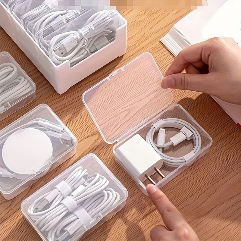 7 In 1 Clear Data Cable Storag - Power Tools Storage 评论和价格