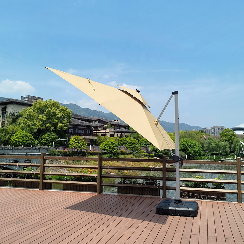 L  Big Size Cantilever Parasol - Power Tools Logo 评论和价格